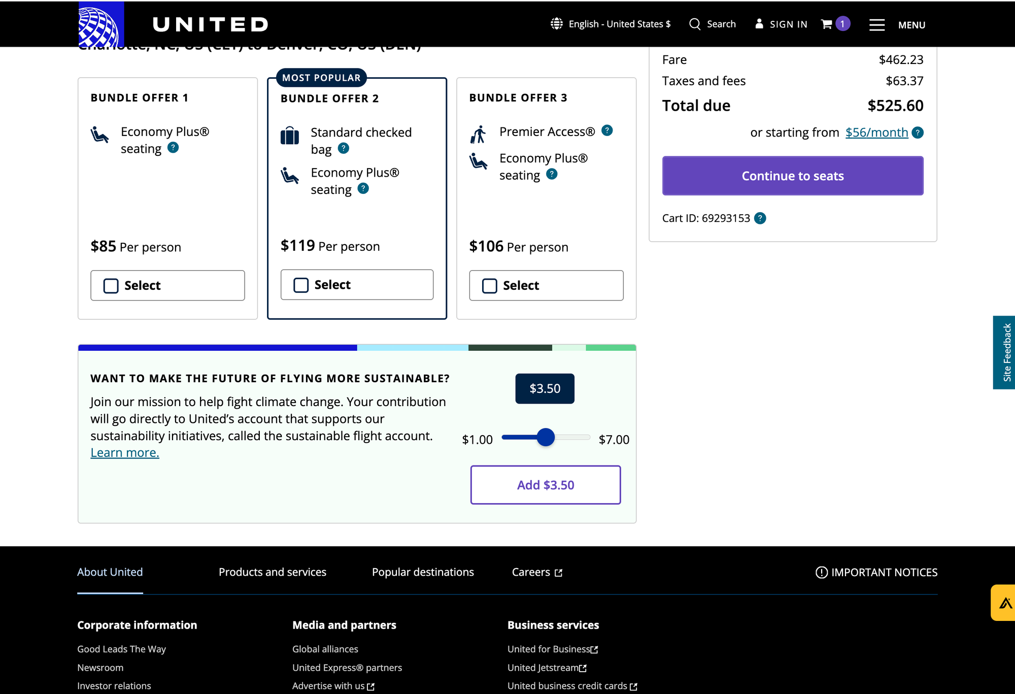 image of the purchase flow explaining how to Drive donations by leveraging the peanuts effect