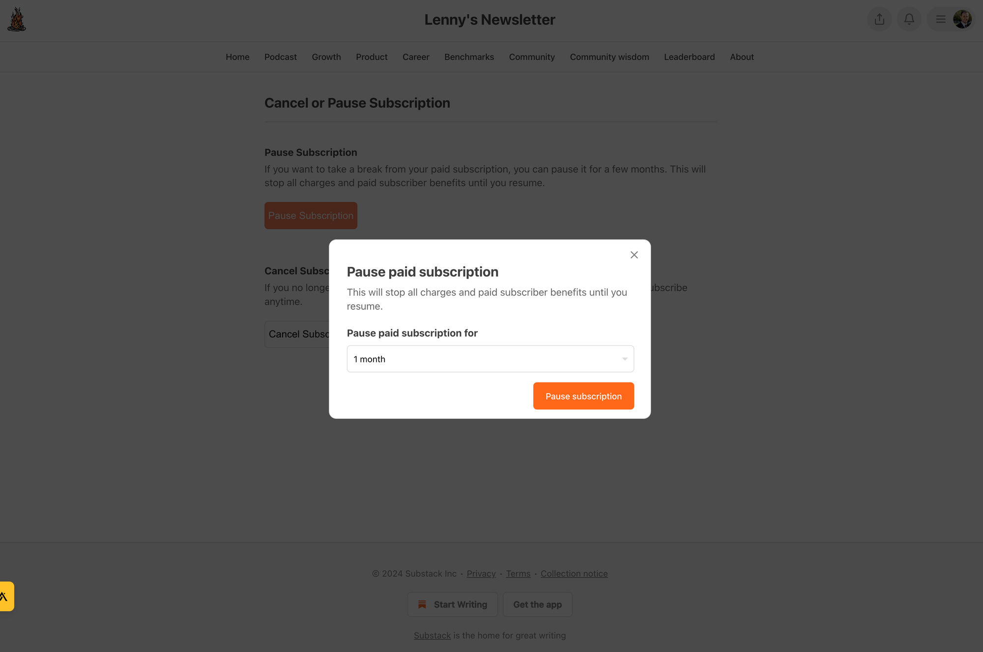 image of the retain flow explaining how to Increase customer retention by offering subscription pause